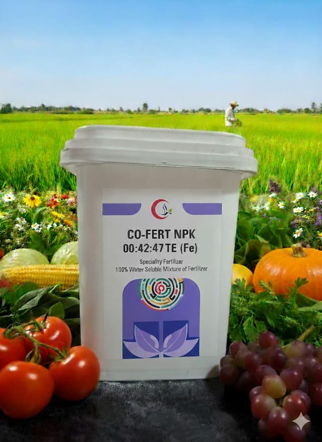 CO-FERT NPK  00:42:47 + TE (Fe)